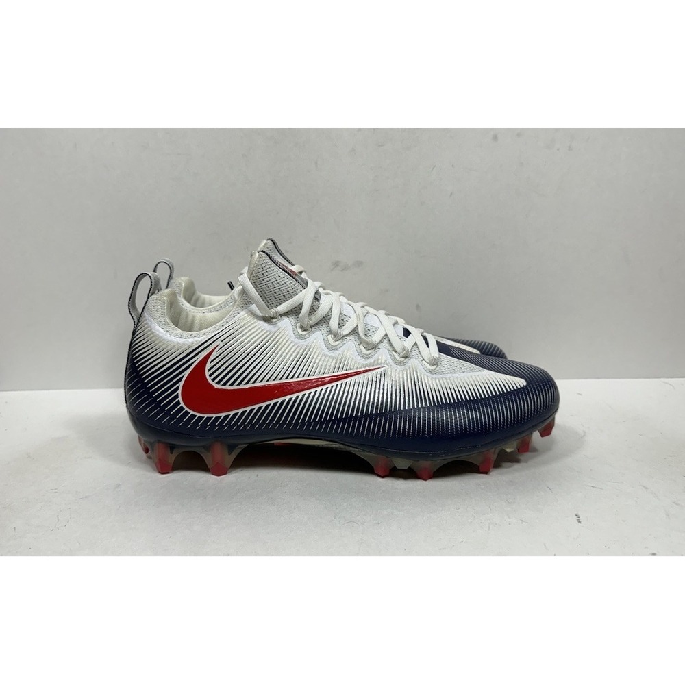 Nike Vapor Untouchable Pro Mens Size 10.5 Football Cleats Navy Red 925423-419